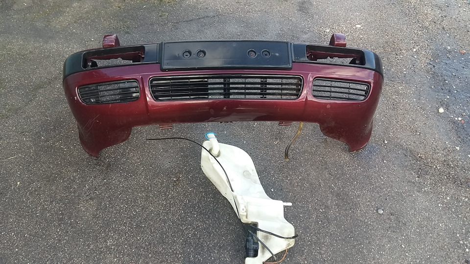 бампер с фаромойками — Johni39 на DRIVE2