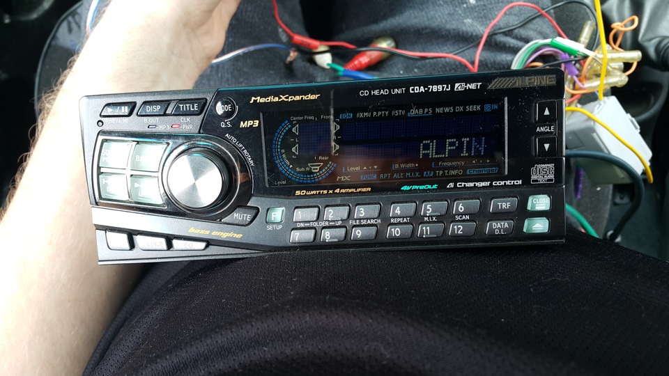Alpine 7897J — Hyundai Accent (2G)