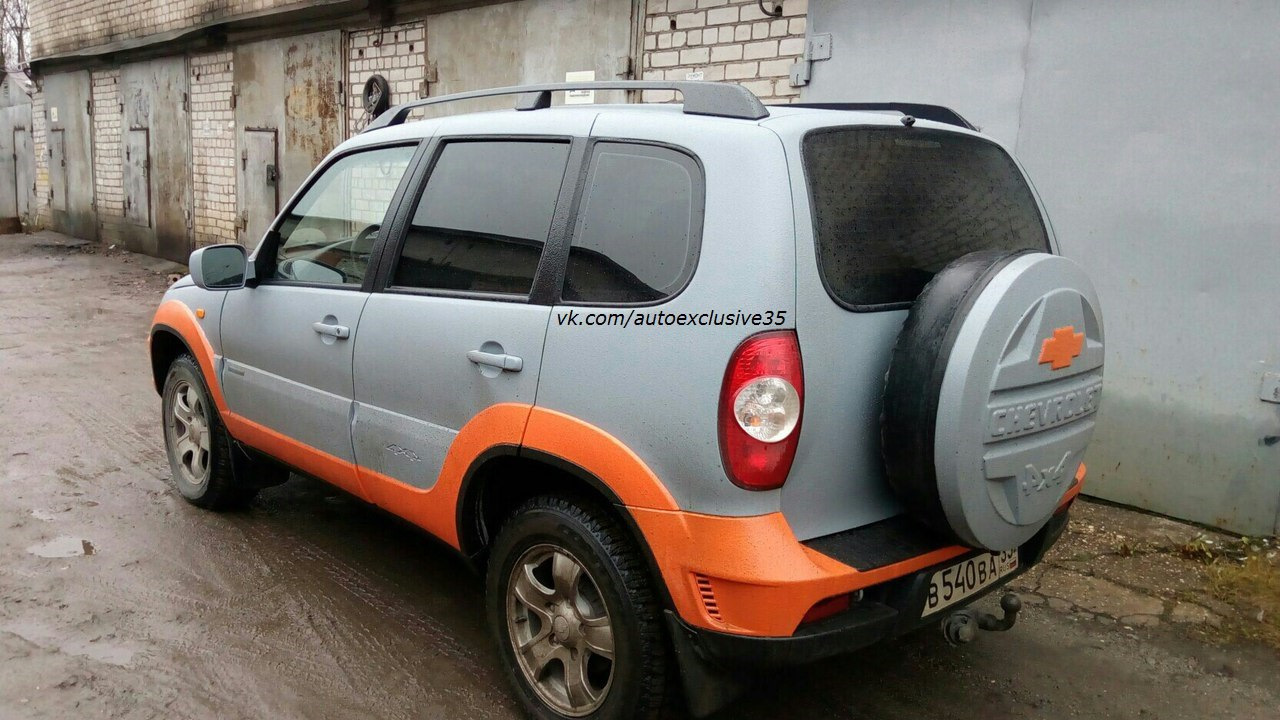 Нива Шевроле Бертоне в рапторе