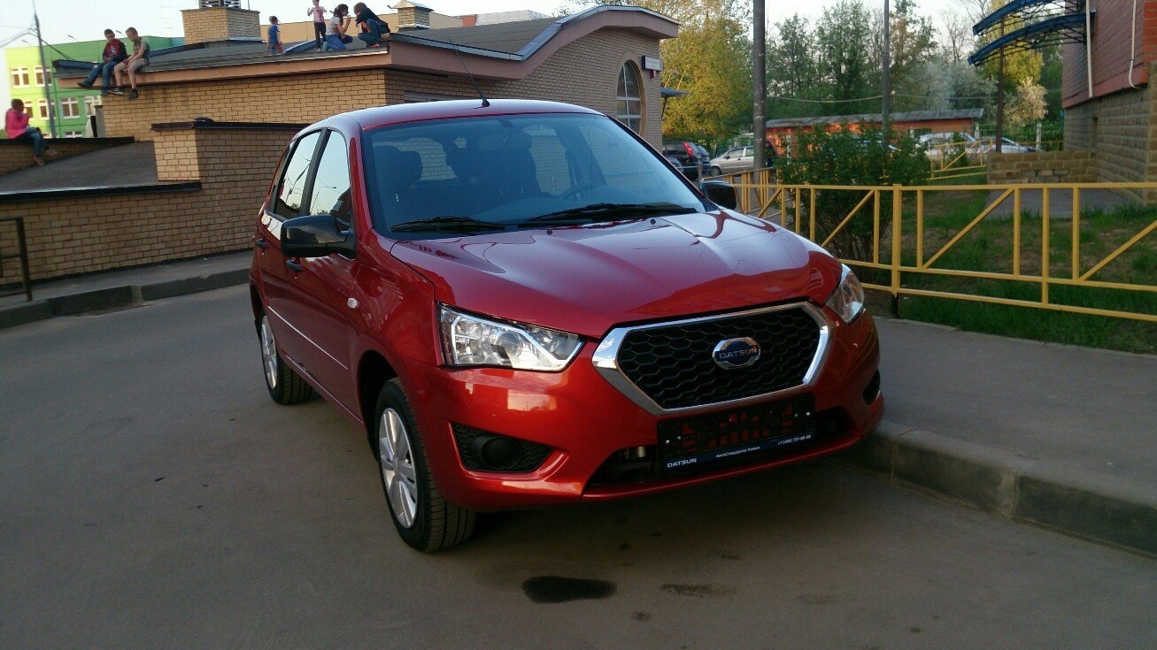 Datsun mi-Do 1.6 бензиновый 2015 | из точки А в точку Б на DRIVE2