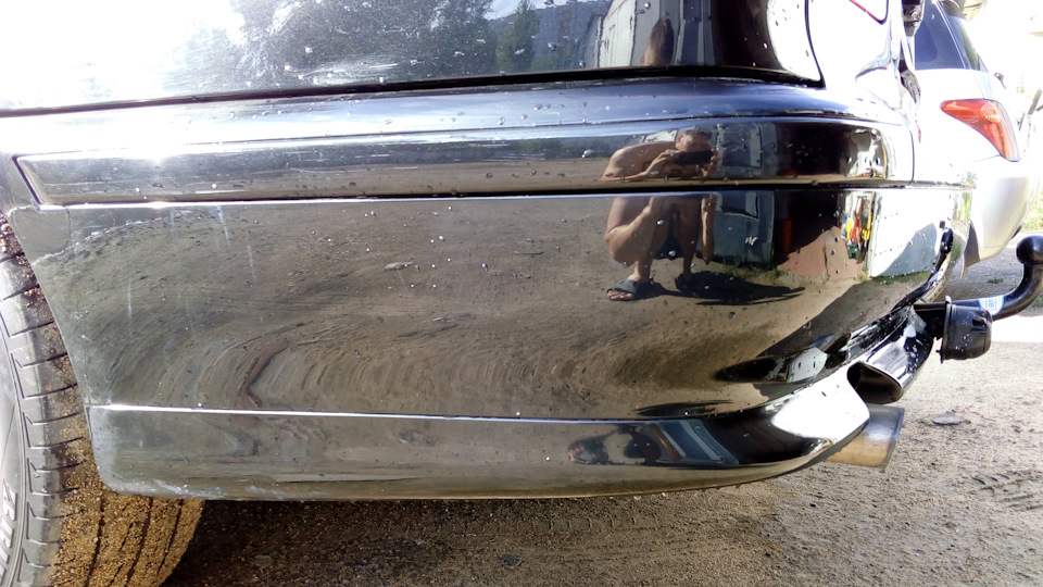 Красим бампер баллончиком! — BMW 5 series Touring (E39), 2,2 л, 2001 ...