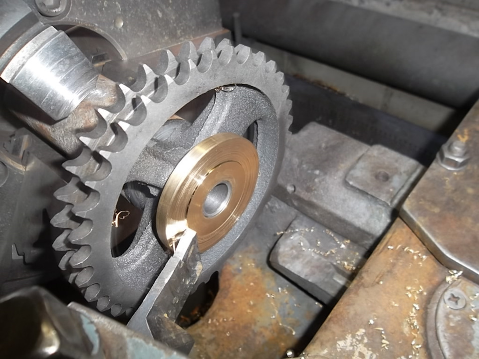 Доработка двойной звёздочки промежуточного вала ЗМЗ 409 .Подшипник ...