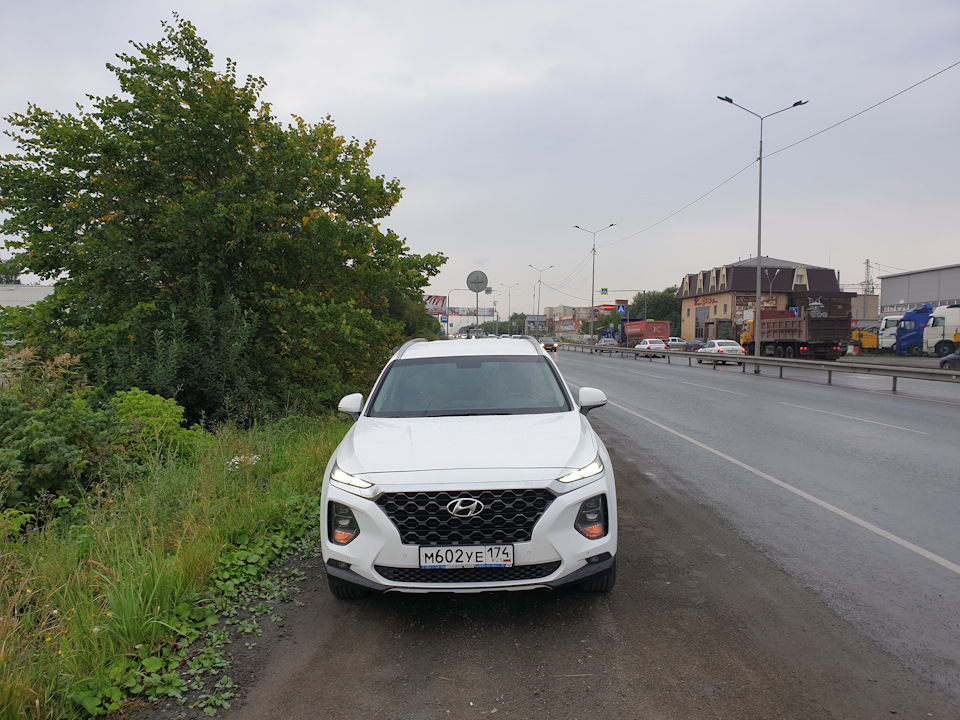 Фото в бортжурнале Hyundai Santa Fe (4G)