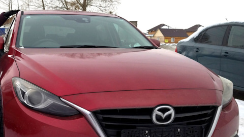 Попытка замены пыльников шаровых — Mazda Axela (3G), 1,5 л, 2015