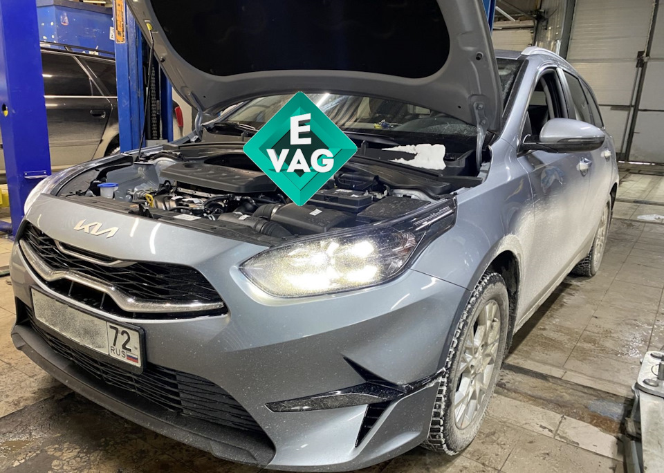 Свежая KIA CEED CD 1.6 АКПП "2022 из г. Тюмень. Чип-тюнинг ЕВРО-2 ...