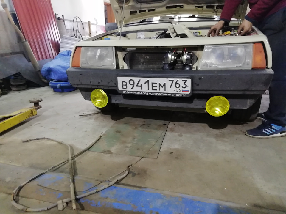 Туманки Освар — Lada 2108, 1,5 л, 1986 года | аксессуары | DRIVE2