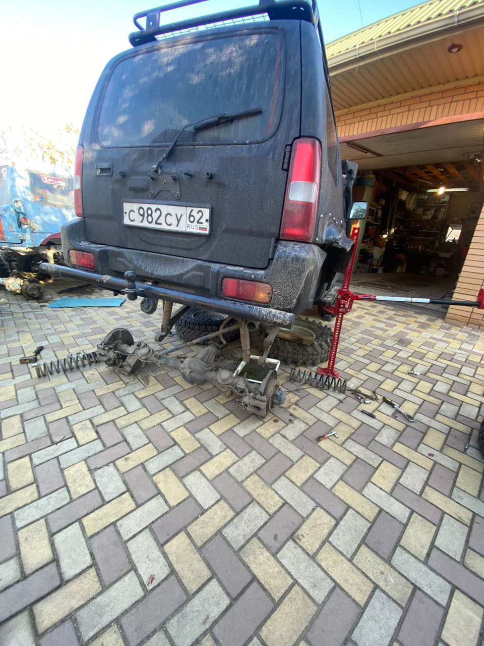 Подготовка Трансмиссии. Джим за малым не сгорел! — Suzuki Jimny, 1,8 л,  2008 года | тюнинг | DRIVE2