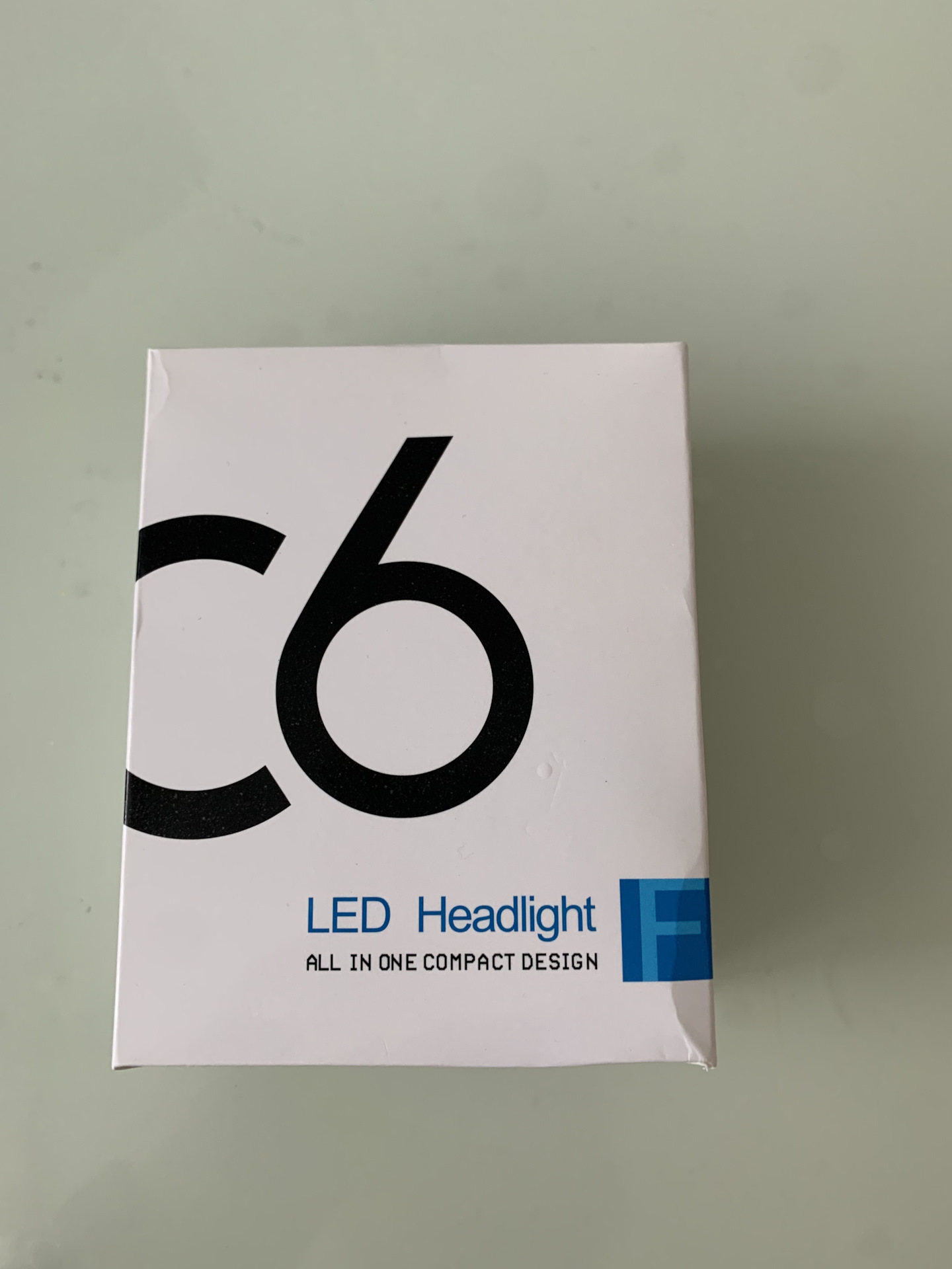 #38 LED лампы С6 6000К в ближний свет фар — Lada Калина хэтчбек, 1,6 л ...