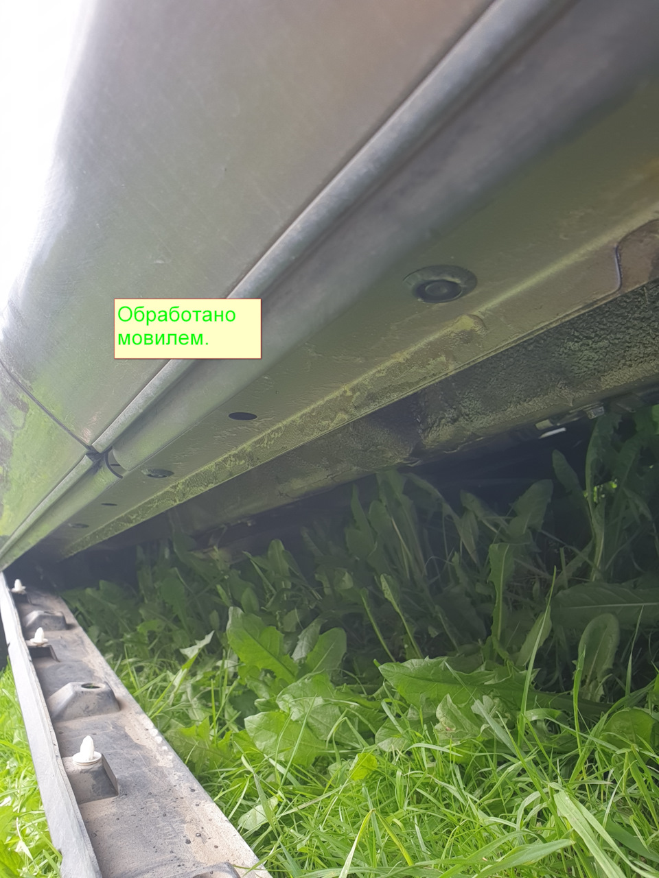 Снятие накладки порога, чистка, антикор. — Suzuki Grand Vitara (2G), 2 ...