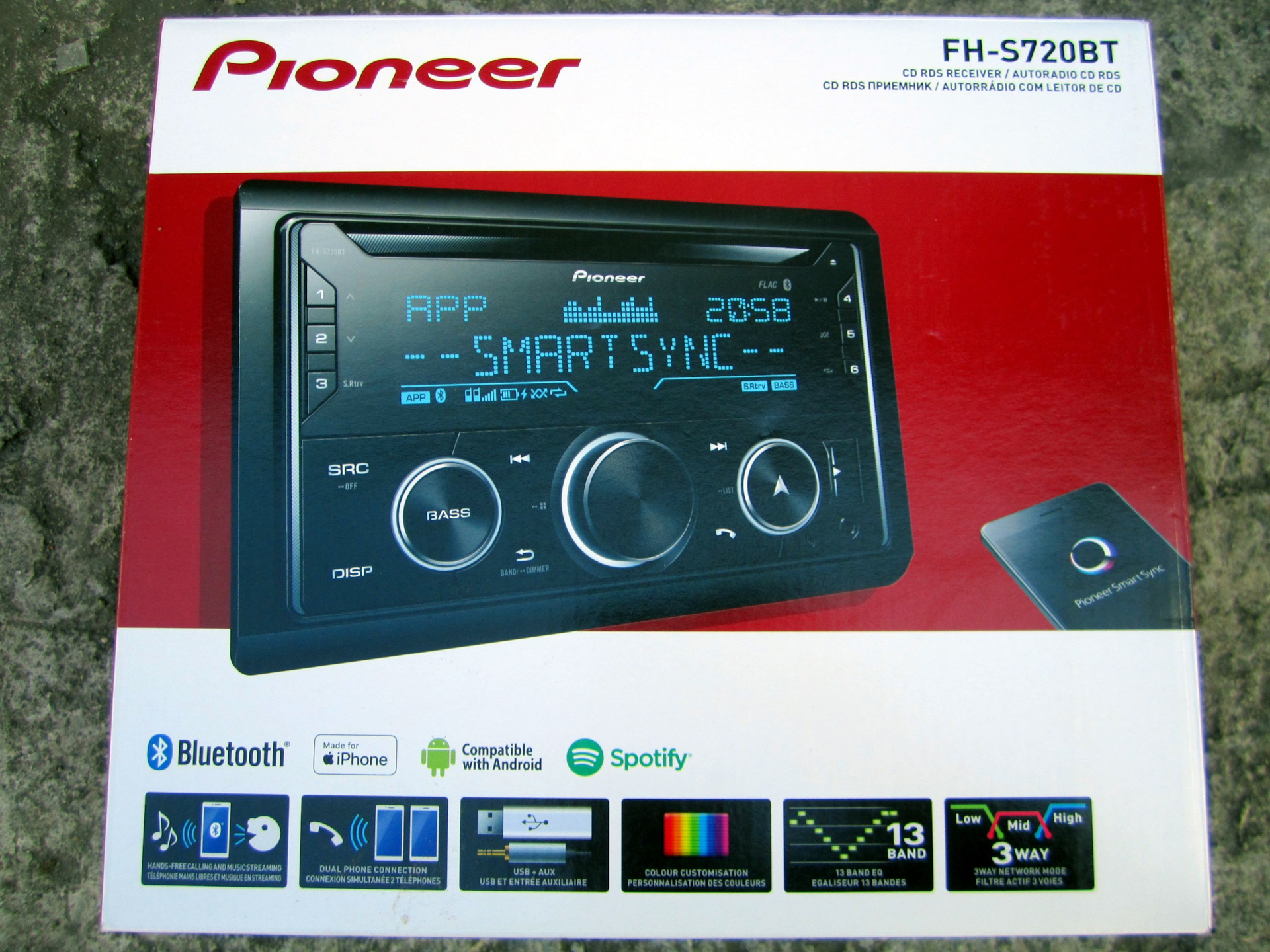 Заменил штатную магнитолу SONY на Pioneer FH-S720BT — Ford Mondeo III, 2 л,  2006 года | автозвук | DRIVE2