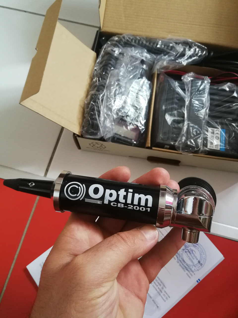 Покупка рации Optim Apollo и антенны Optim CB-2001. — Great Wall Hover ...