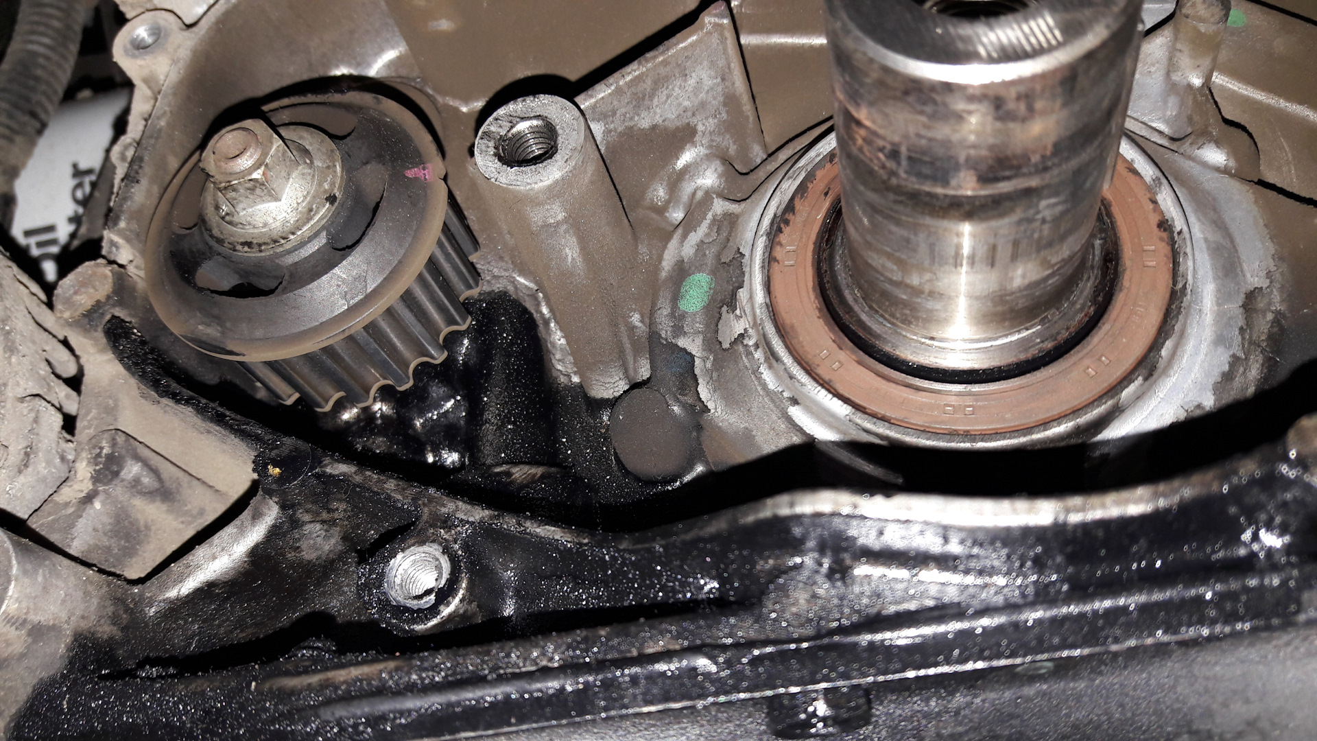 Замена грм паджеро спорт 2.5