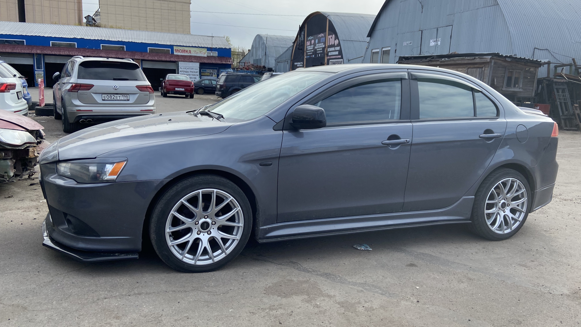 Mitsubishi Lancer X 2.0 бензиновый 2007 | X Grey на DRIVE2