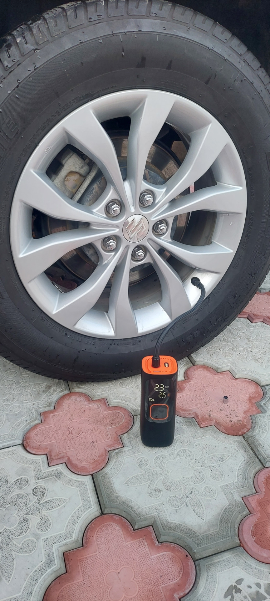 Переобувка в летние колесья плюс подкачка. — Suzuki Grand Vitara (2G ...