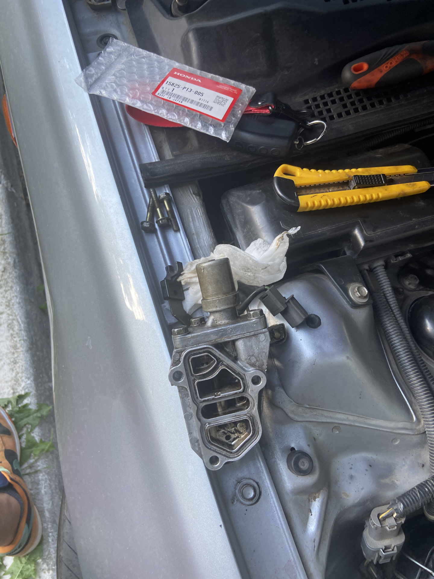Прокладка клапана втек. — Honda Prelude (BB5/BB6/BB7/BB8/BB9), 2,2 л ...
