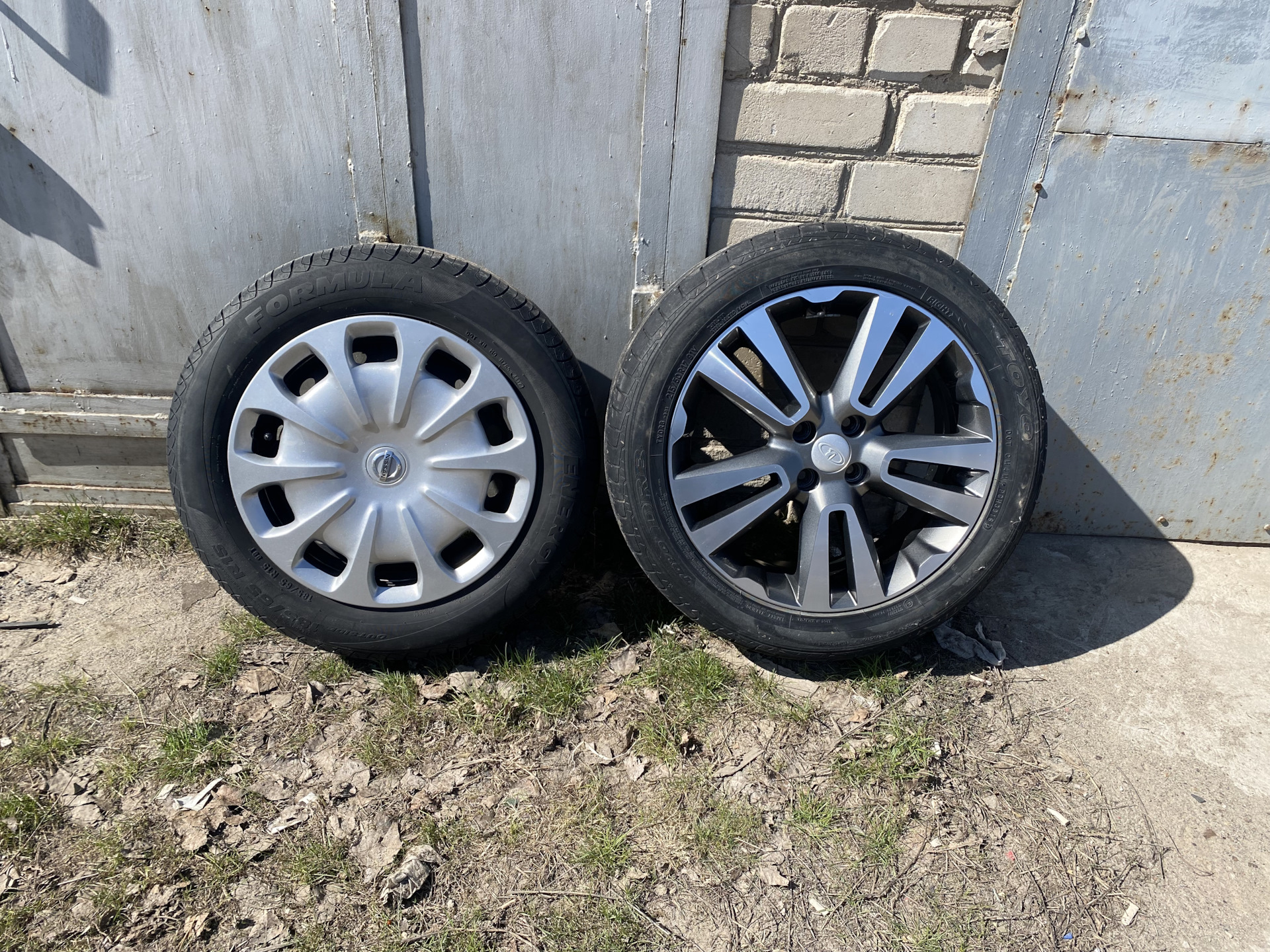 Диски R17 от Vesta Cross SW на Nissan Almera G15 — Nissan Almera V (G11 ...
