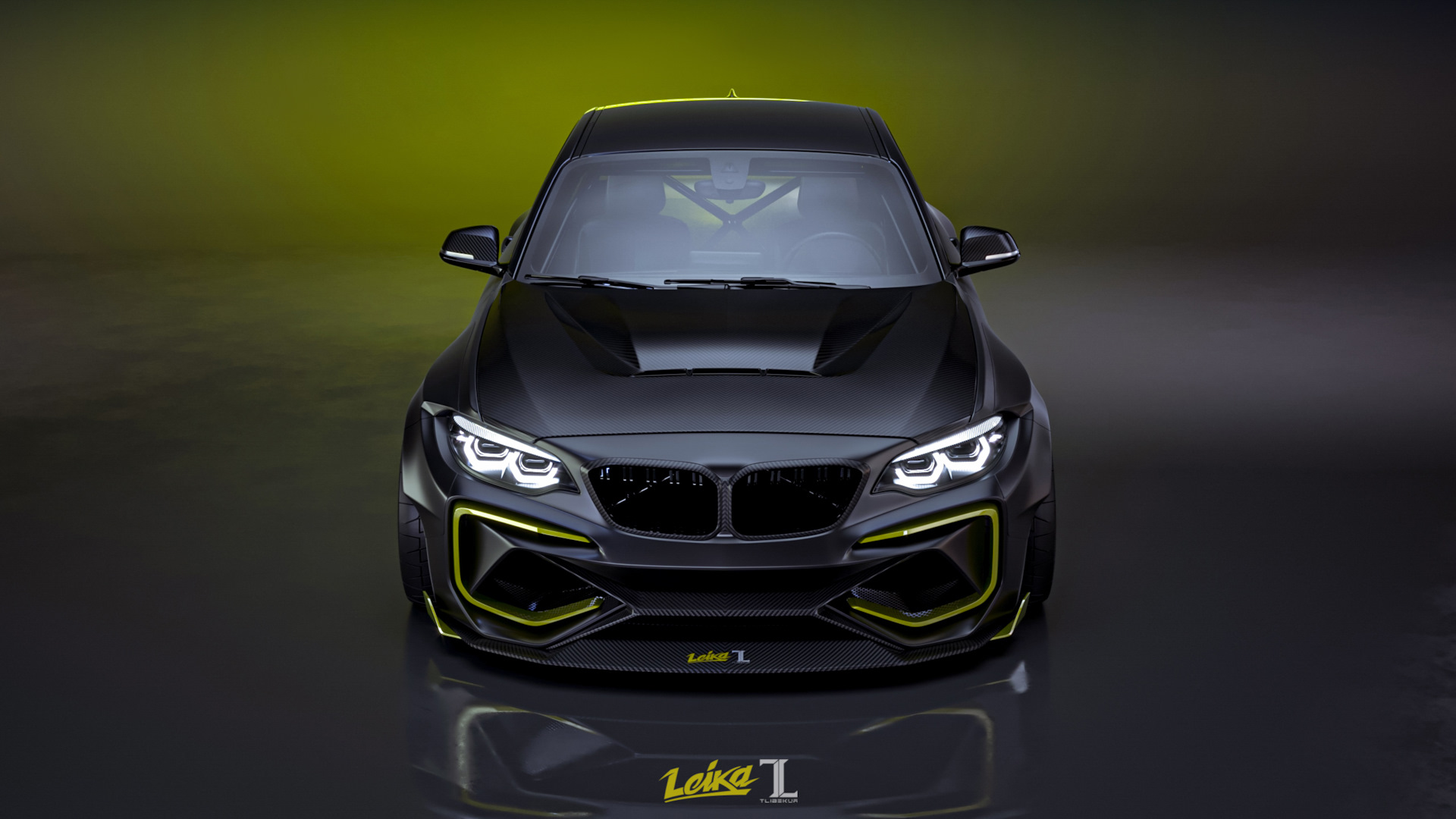 BMW m2 f87 обвесы