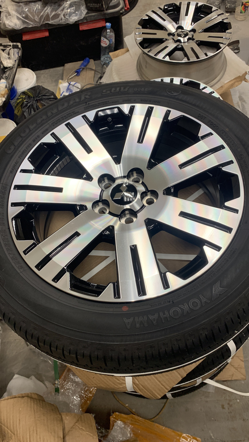 новые колеса и диски delica — Mitsubishi Outlander XL, 3 л, 2017 года ...