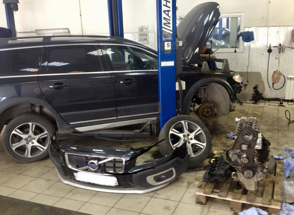 Фото в бортжурнале Volvo XC70 III