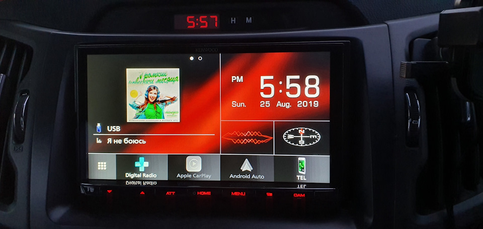 Музыка — KIA Sportage (3G), 2 л, 2011 года | автозвук | DRIVE2