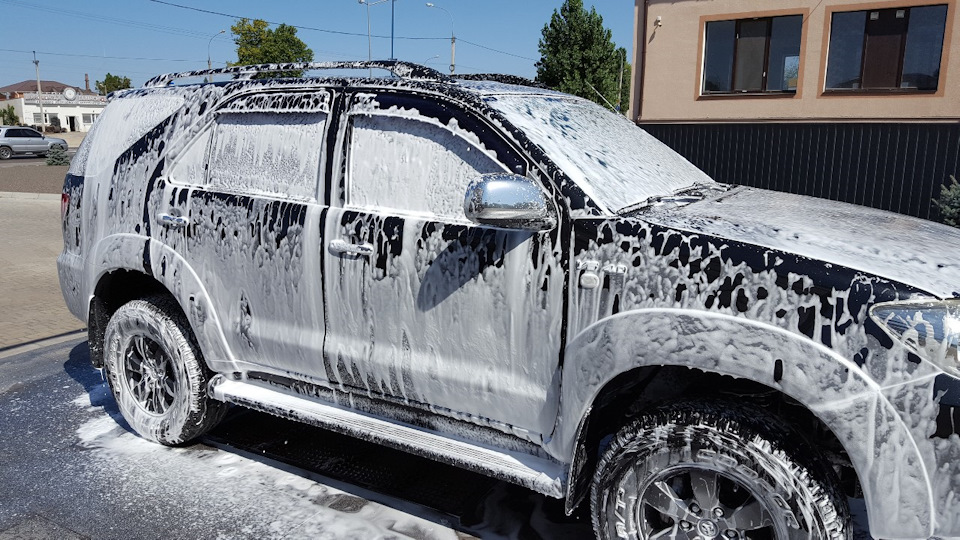 Полировка авто своими руками. — Toyota Fortuner (1G), 4 л, 2006 года ...