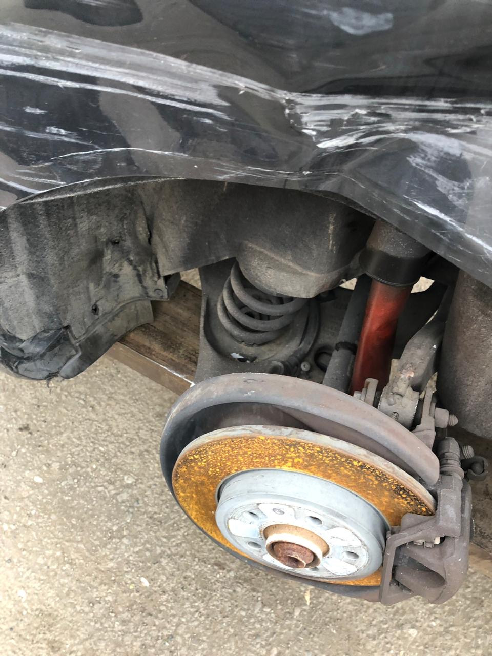 Восстановление задней оси — Audi A4 (B7), 2 л, 2007 года | своими ...