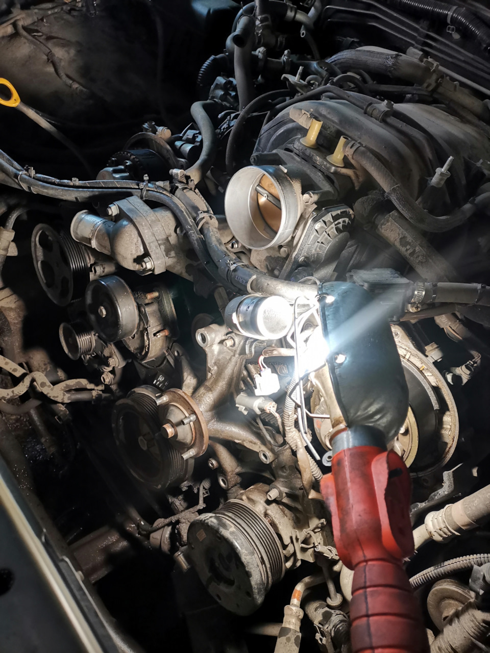 Замена грм, сальников распредвалов, коленвала, замена масла, замена ...