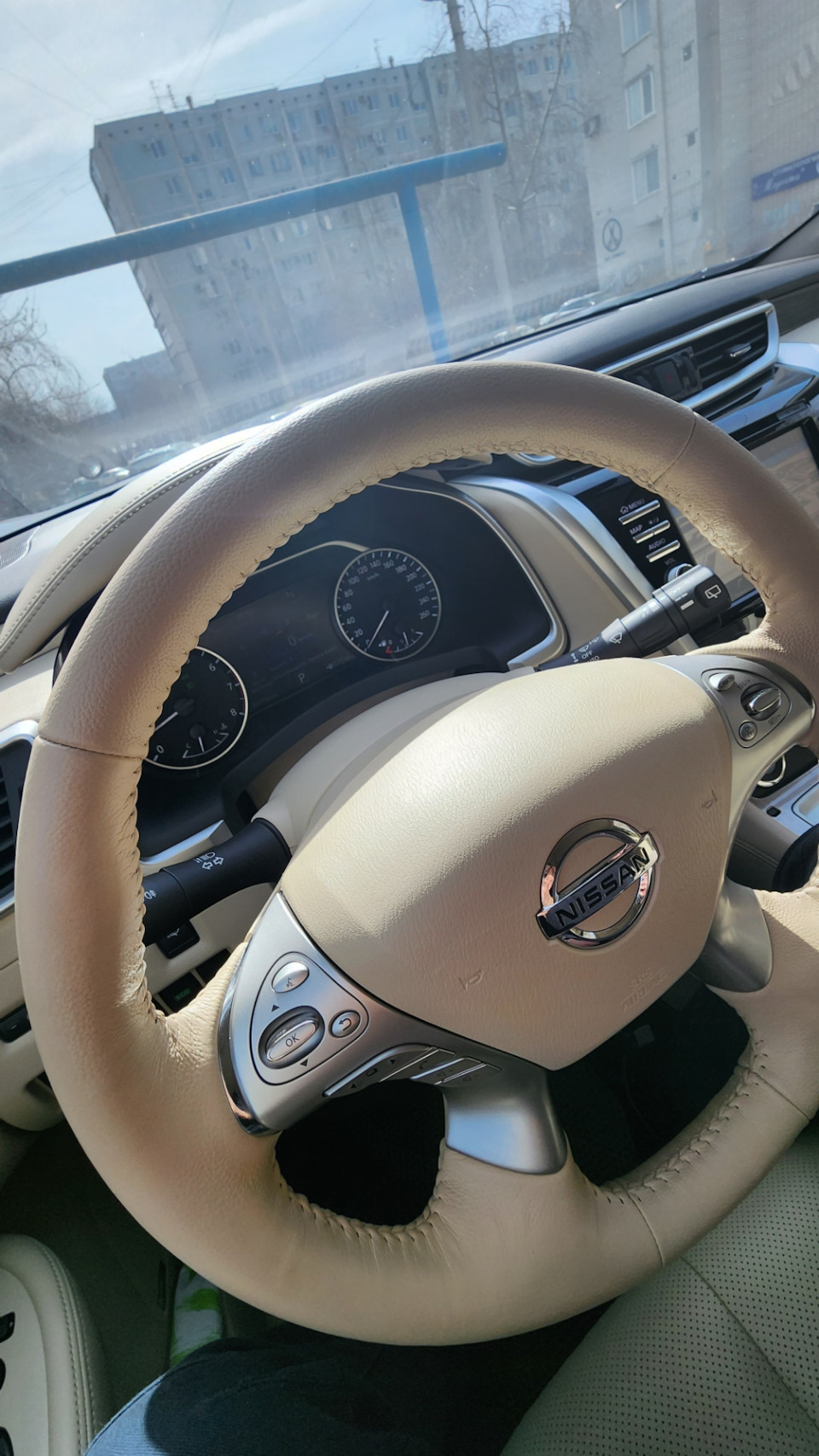 Перешив руля, подушки безопасности и ручки КПП — Nissan Murano III, 3,5 л,  2021 года | стайлинг | DRIVE2