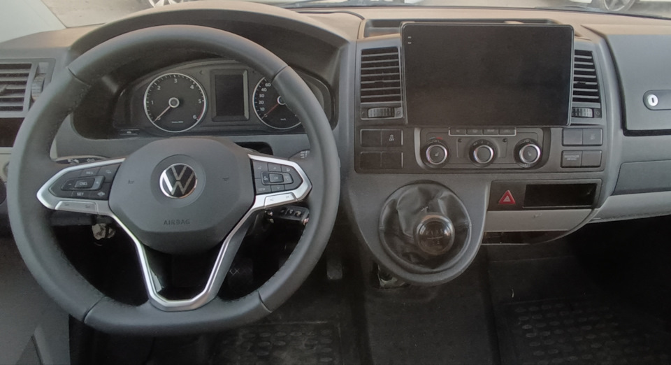 10. Мульти руль MQB на T5gp часть1 — Volkswagen Caravelle (T5), 2 л ...