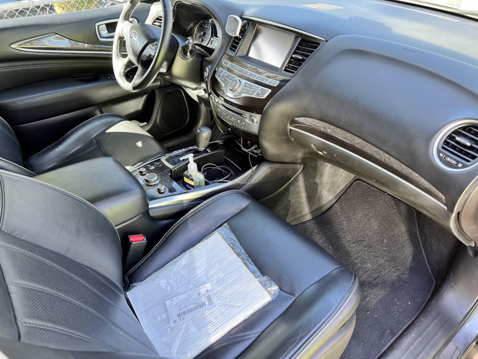 Салонный фильтр — Infiniti QX60 (1G), 3,5 л, 2015 года | своими руками ...