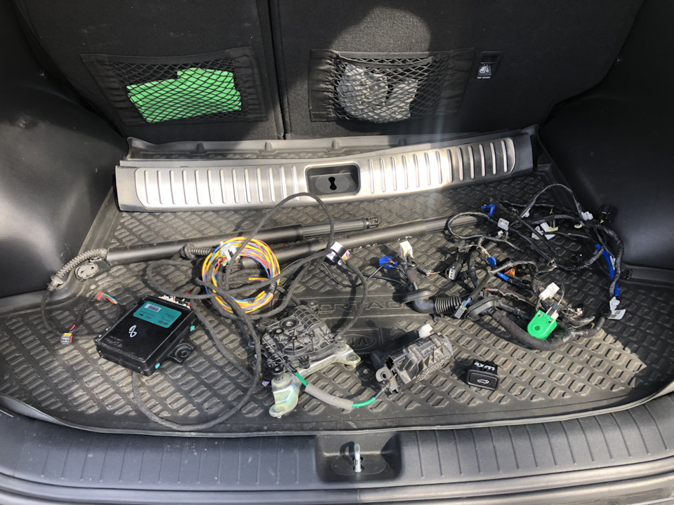 Электропривод багажника — KIA Sportage (4G), 2 л, 2016 года | тюнинг ...