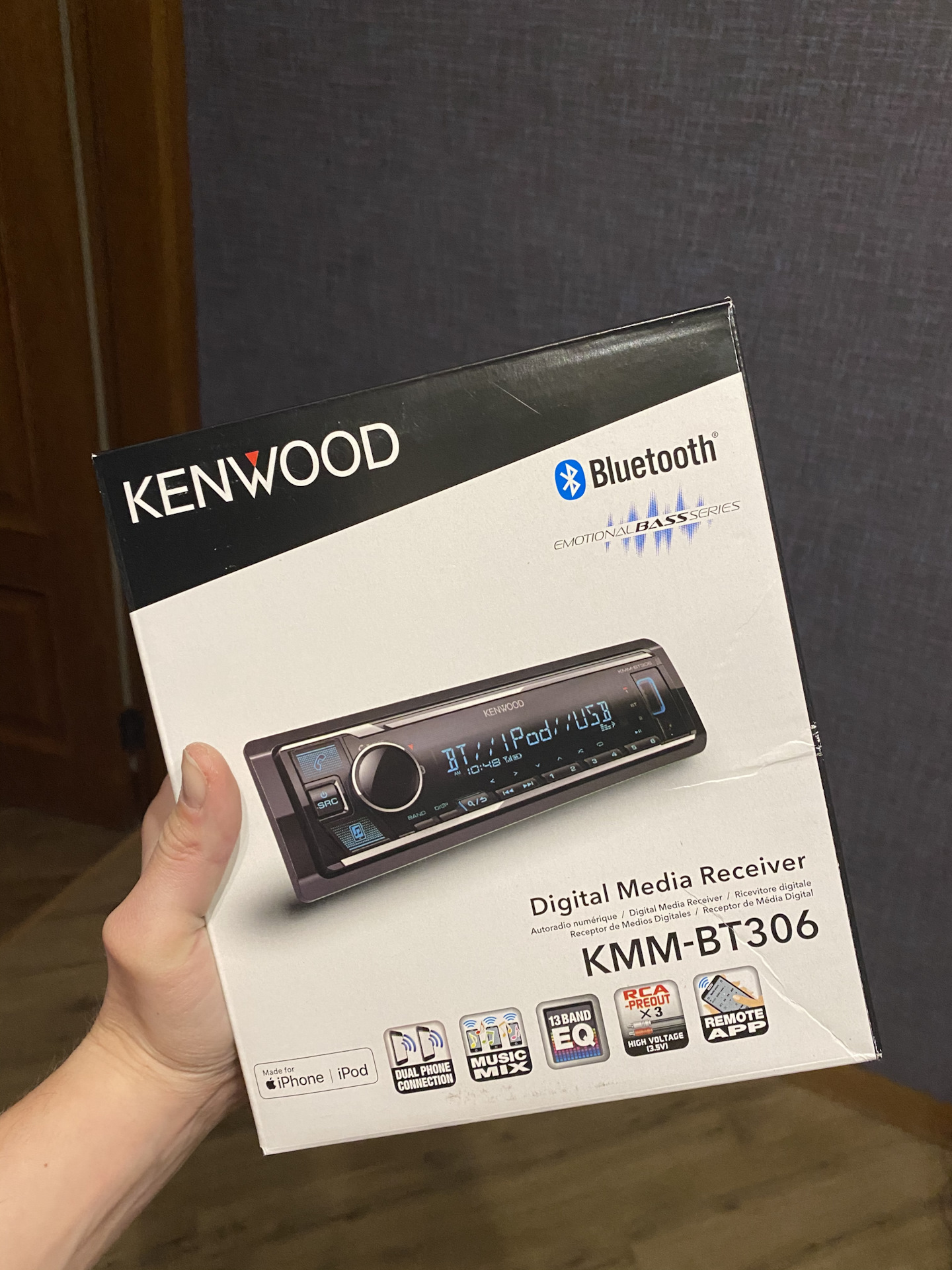 Kenwood kmm bt306 схема