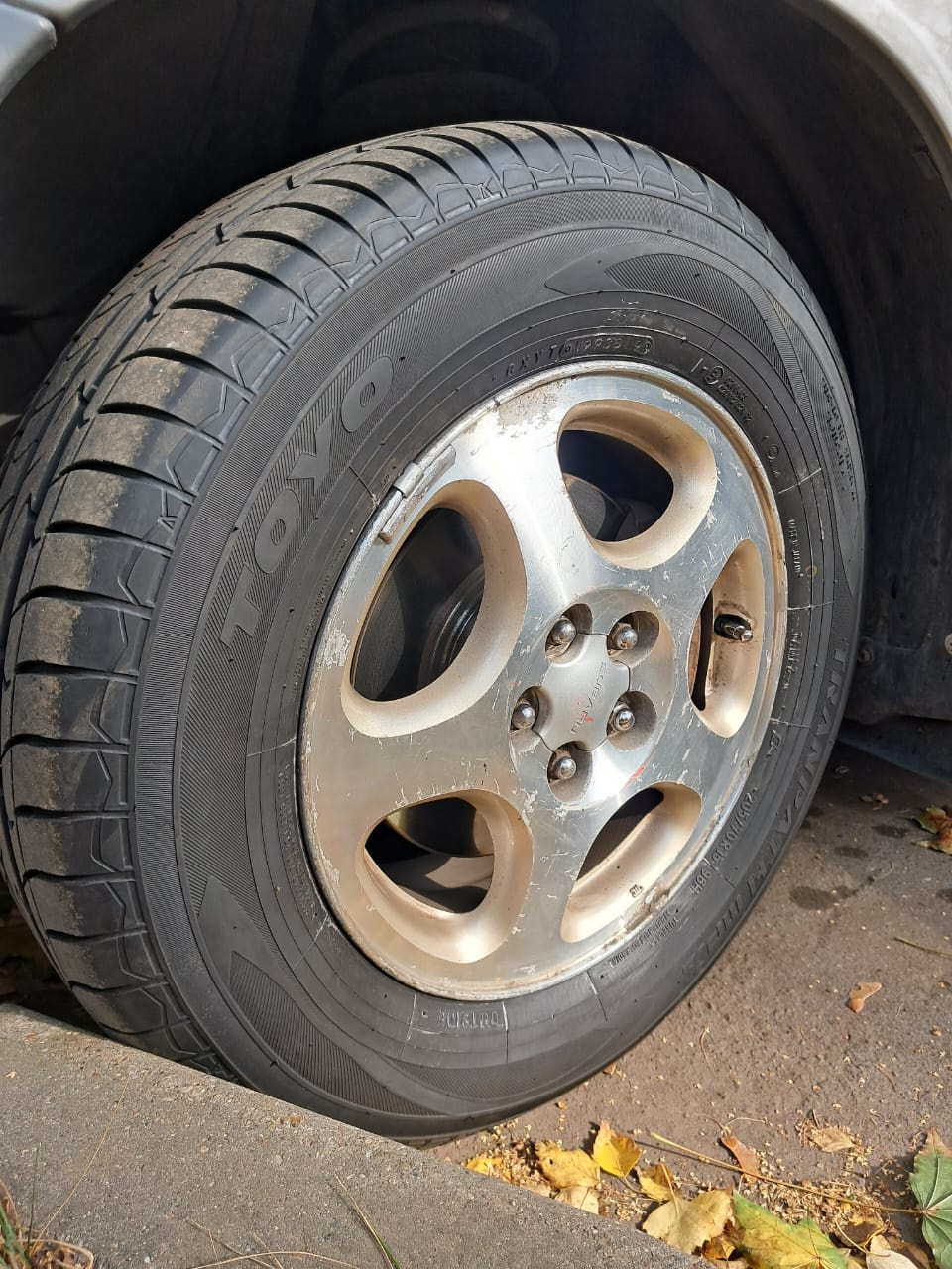 Новые колеса прописались на Субарике — Subaru Legacy Outback (BD/BG), 2 ...