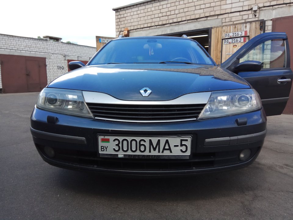 Фары, фонари — полировка — Renault Laguna II, 2,2 л, 2002 года | своими ...