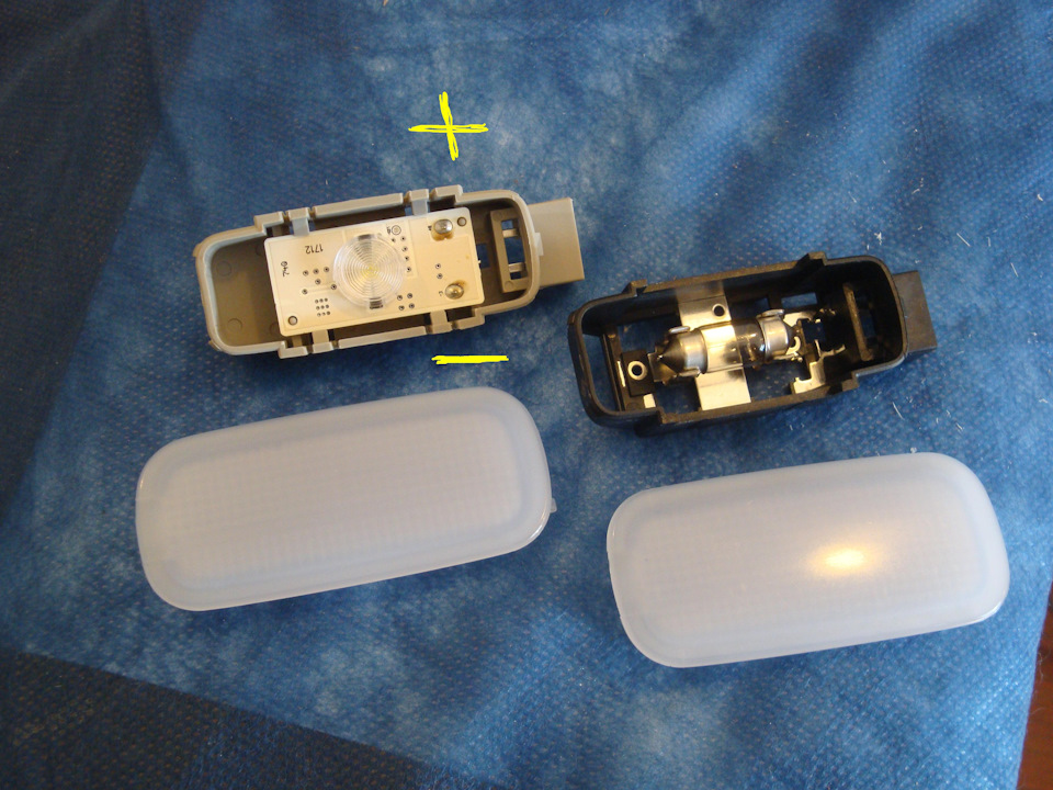 Рассеиватели сняты. — Hyundai Tucson (TL)