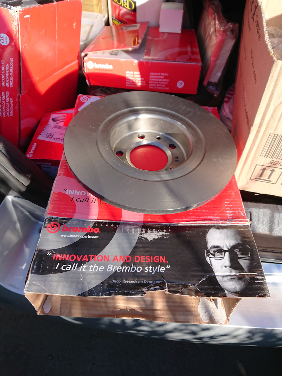 Очередное ТО-130000 + необходимо заменить тормозные диски и колодки ...