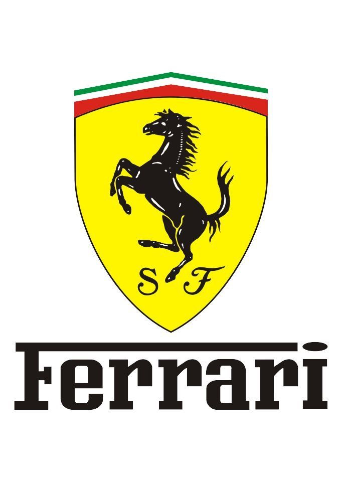Как выглядит значок ferrari