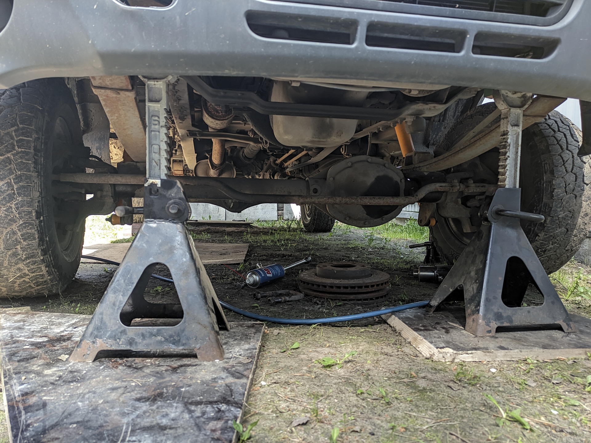 Проставки под рессору РИФ — ГАЗ Соболь 4х4, 2,9 л, 2015 года | своими ...