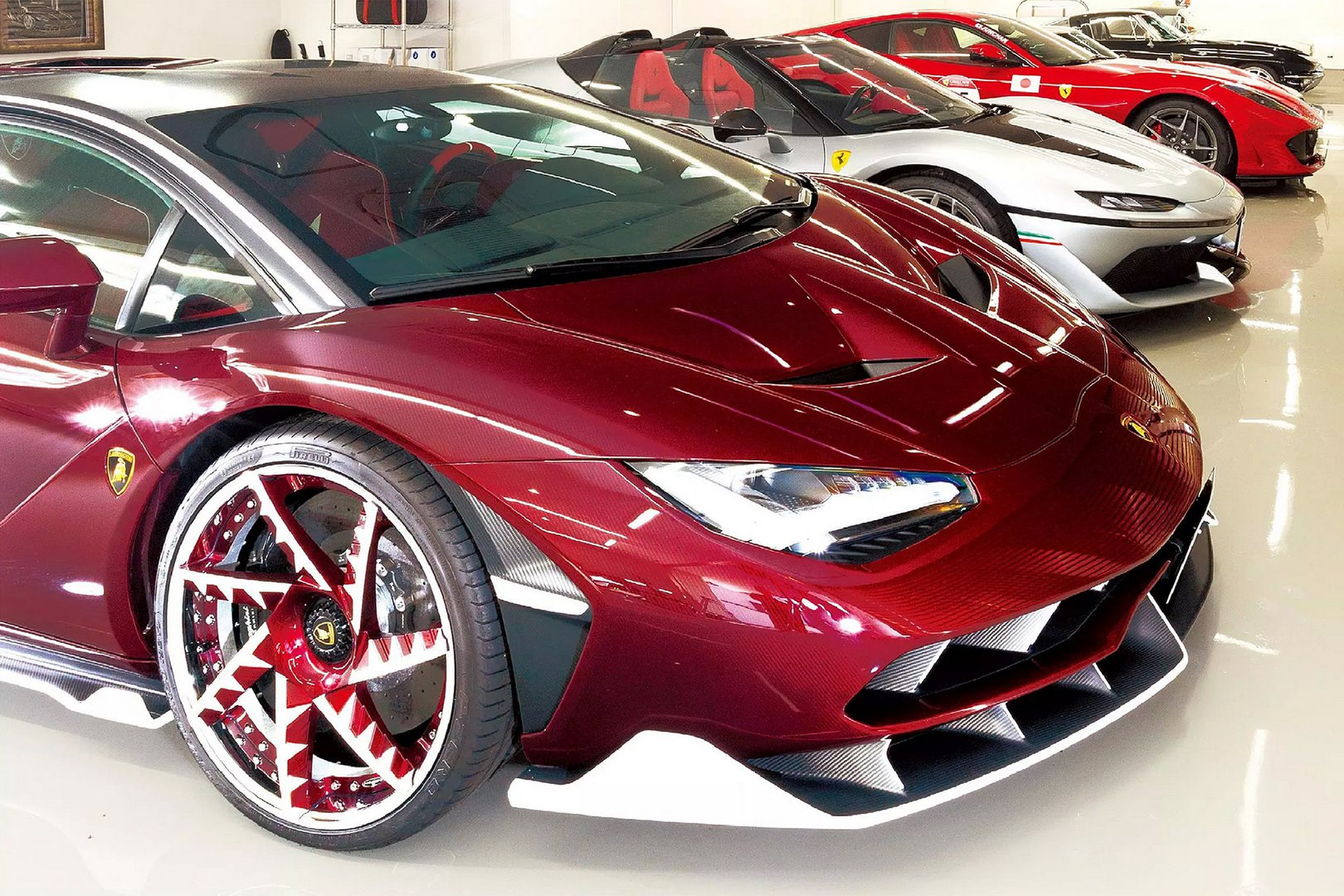 Lamborghini Centenario Red