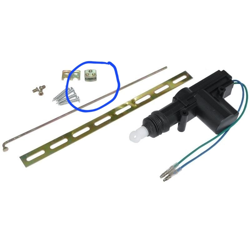 Выделил направляющую тяги которой соединял 2 части тяги🤪. — Audi 80 (B3)