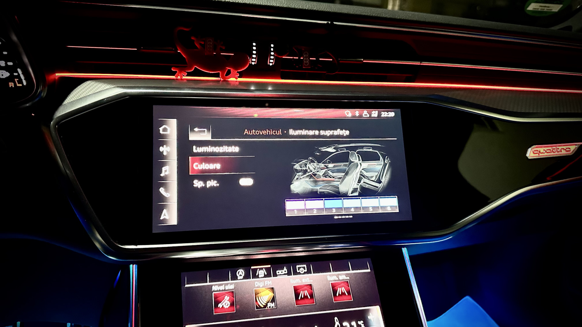 QQ2 Ambient Light — Audi A6 (C8), 2 л, 2019 года электроника DRIVE2