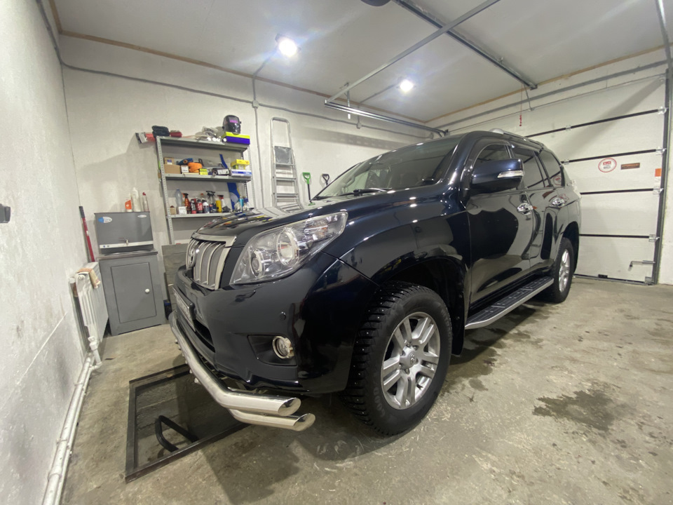 Замена масла в заднем мосту — Toyota Land Cruiser Prado 150-series, 4 л ...