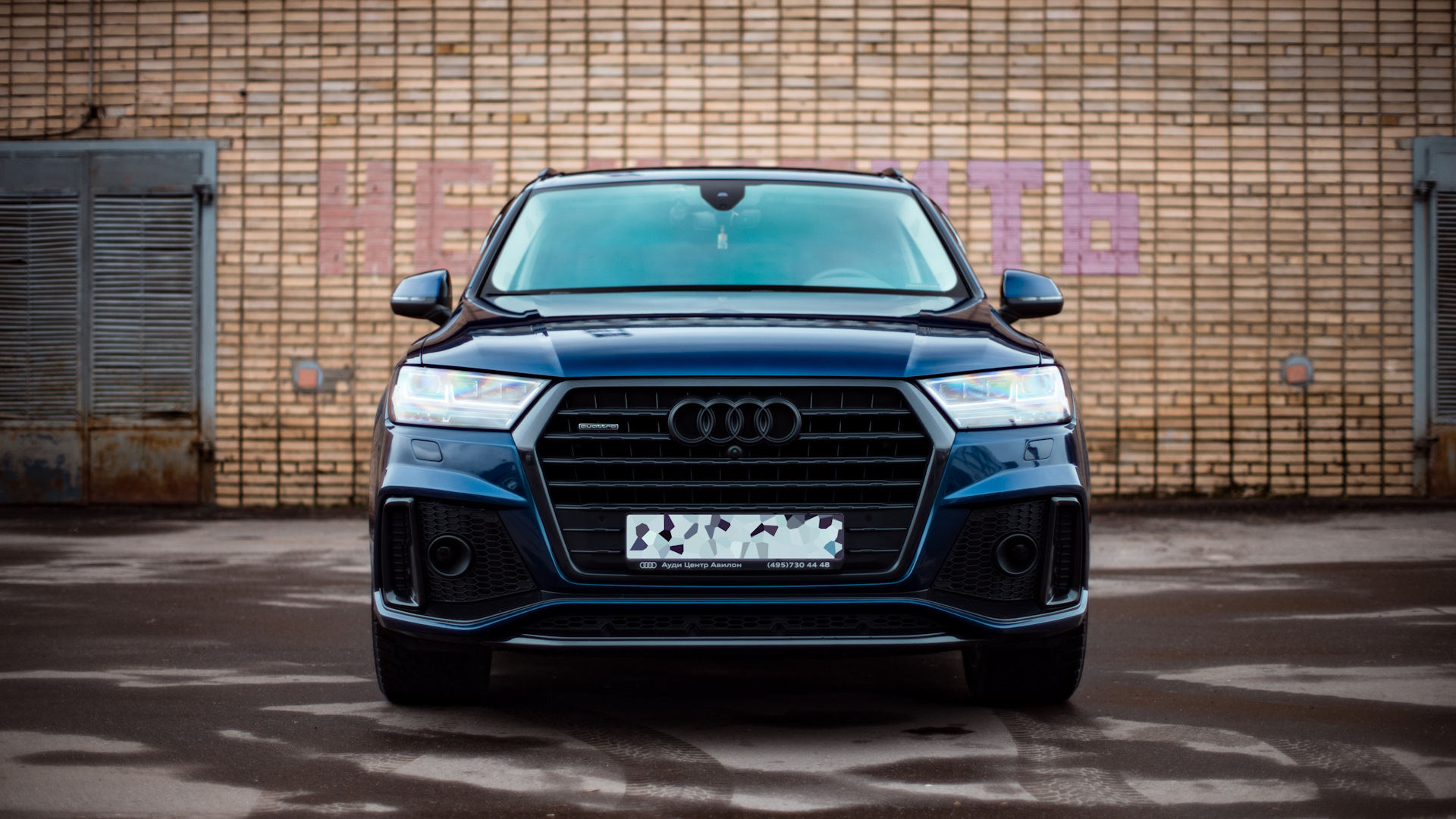 Audi Q7 (2G) 3.0 дизельный 2019 | Blue Bird 🐦 на DRIVE2