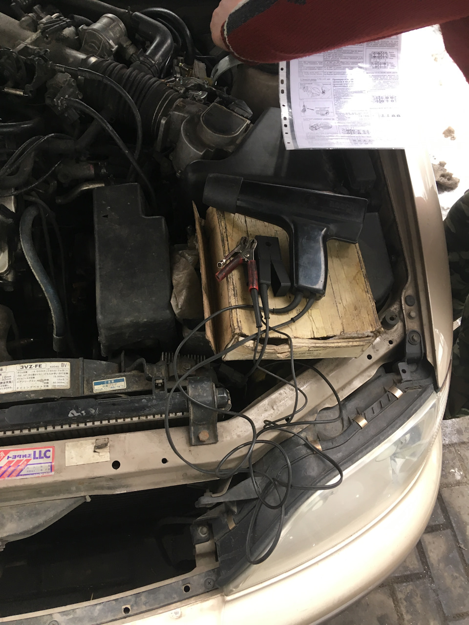 В поисках бедной смеси — Toyota Windom (10), 3 л, 1992 года ...