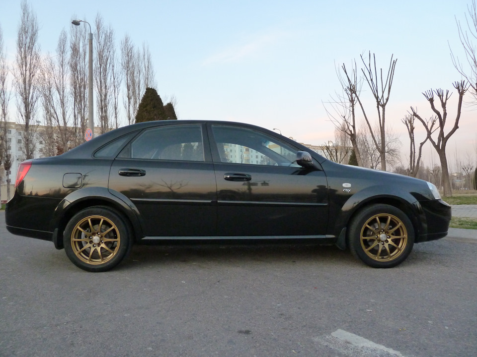 Slik L-209 R16x6.5, PCD 4x108x114.3, ET33 без солнца — Chevrolet Lacetti Sedan