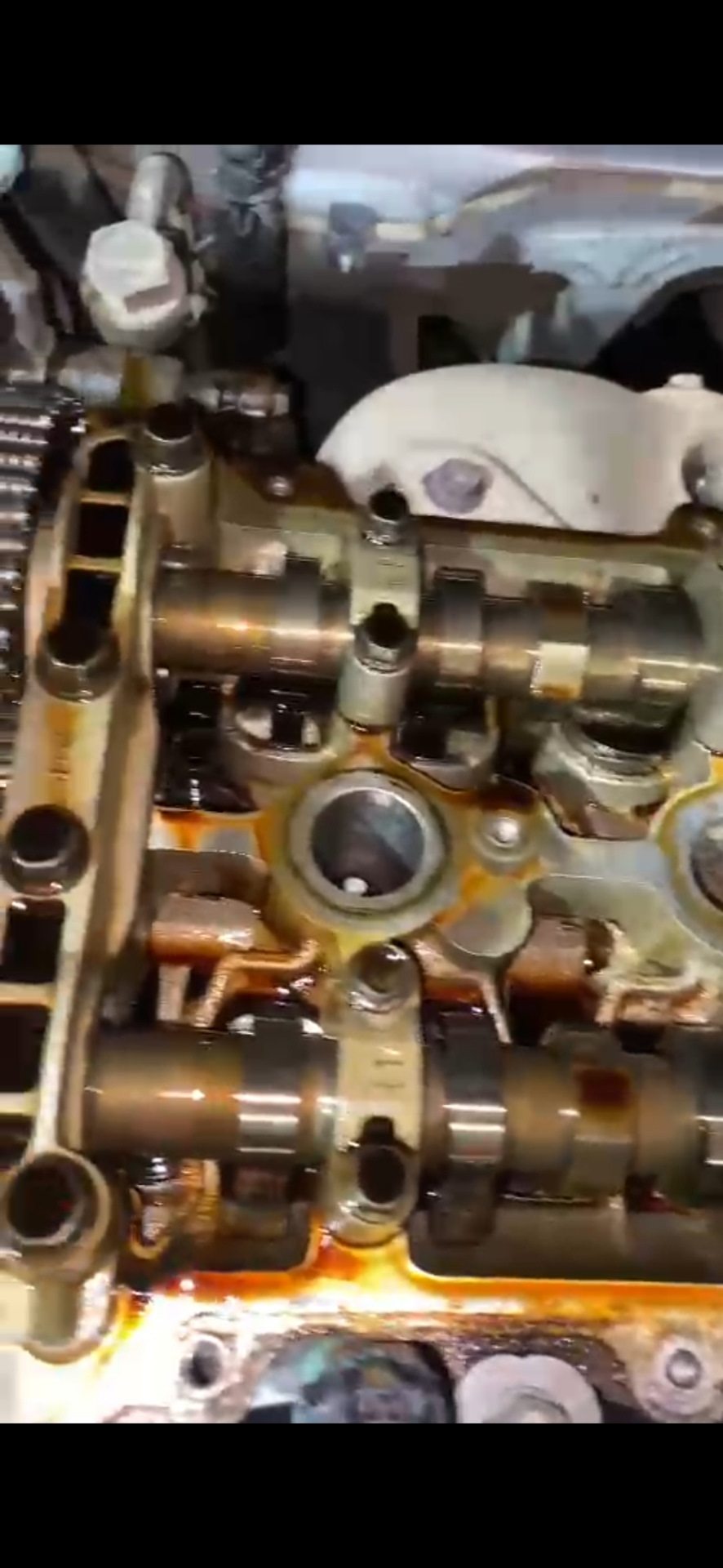 Течь клапанной крышки — KIA Rio (3G), 1,4 л, 2015 года | визит на ...