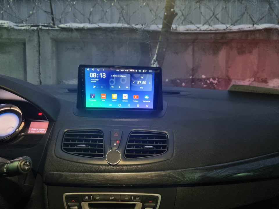 Установка Teyes SPRO Plus — Renault Fluence, 1,6 л, 2014 года ...