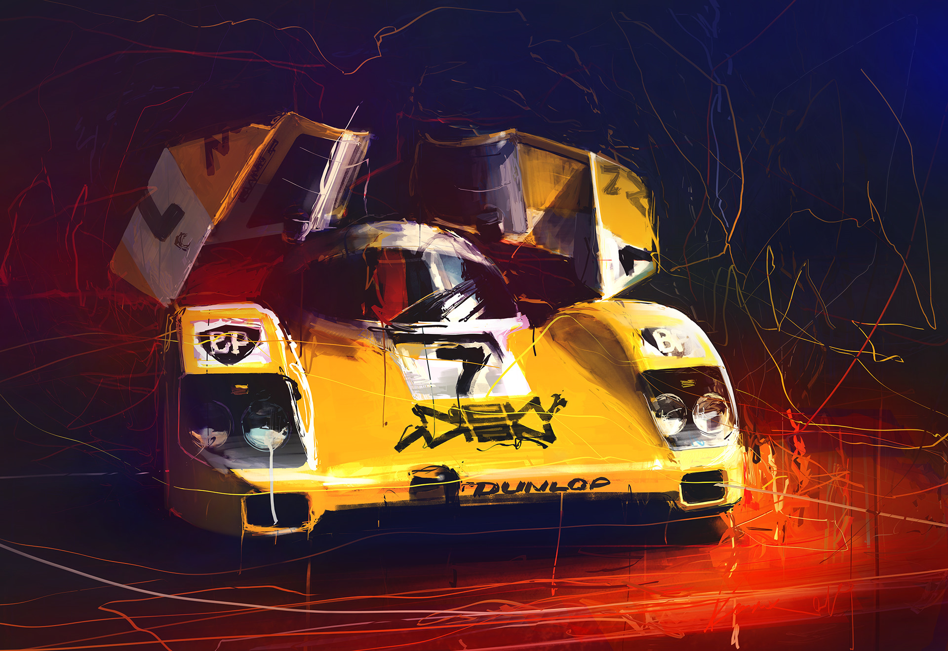 Porsche 956 Lemans