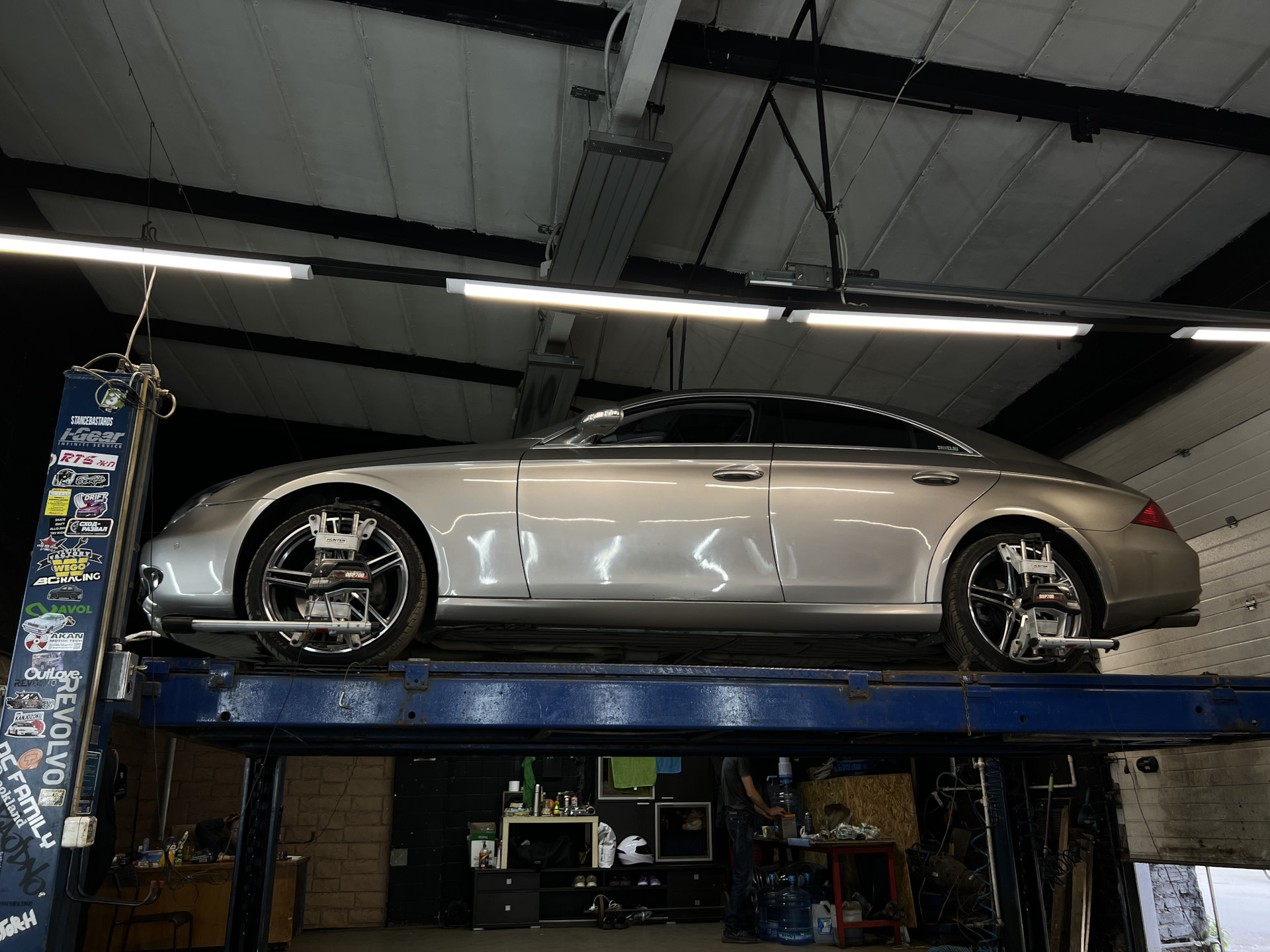 Настройка развал, схождение, кастор — Mercedes-Benz CLS (W219), 3,5 л ...