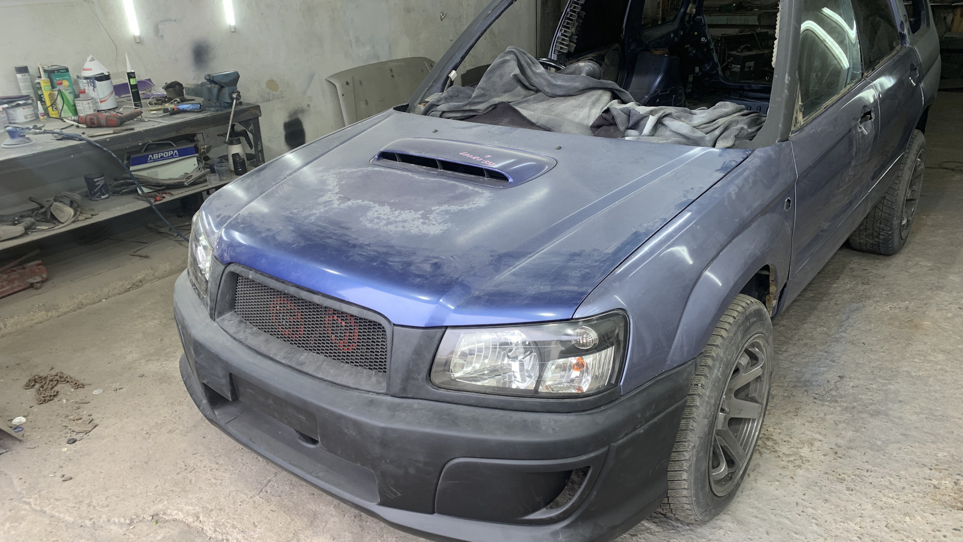 Subaru Forester (SG) 2.0 бензиновый 2002 | 2.0 turbo Deep Purple на DRIVE2